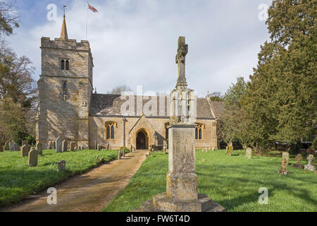 St. James Church bei Birlingham, Worcestershire, England, UK Stockfoto