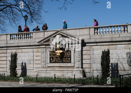 John Purroy Mitchel Memorial, Central Park, New York Stockfoto