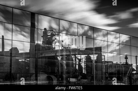 Wissenschaft und Technologie-Zentrum in Dolni Oblast Vitkovice Stockfoto