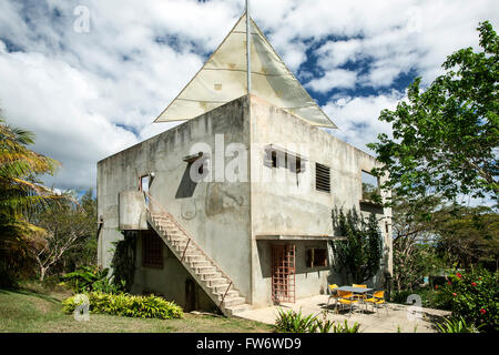 Wohneinheit, Hix House, Vieques, Puerto Rico Stockfoto