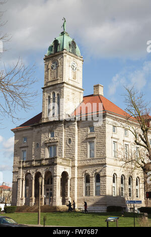 Rockingham County Circuit Court House, Court Square, Harrisonburg, Shenandoah Valley, Virginia, USA. Stockfoto