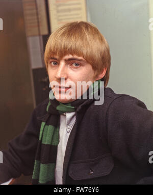 YARDBIRDS britische Popgruppe Abgeordnete Keith Relf (1943 – 1976) im Jahr 1966. Foto Tony Gale Stockfoto