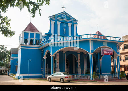 Str. Marys katholische Kathedrale in Batticaloa an der Ost Küste von Sri Lanka Stockfoto