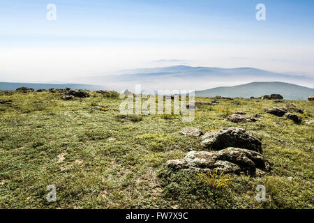 Grünland-Landschaft in der Provinz Hebei, China Stockfoto