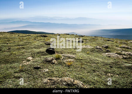 Grünland-Landschaft in der Provinz Hebei, China Stockfoto