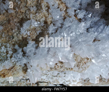 Grot Golubinskaya Cave.Arhangelsk Region Stockfoto