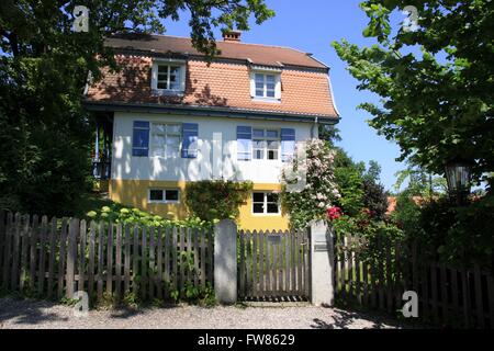 Murnau: Septembertag Haus Stockfoto