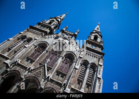 St. Thomas Kirche, Aviles, Spanien Stockfoto