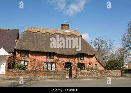 Blick auf das malerische Dorf Bosham in West Sussex. Stockfoto