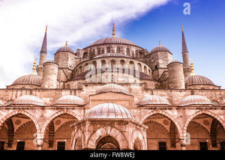 Blaue Moschee Sultan Ahmet Cami Stockfoto