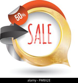 Tag-Gold classic / Verkauf / Wein / Förderung / Garantie / Hot Produkt/Bestes Produkt / Preis Stock Vektor