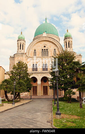 Große Synagoge von Florenz Stockfoto