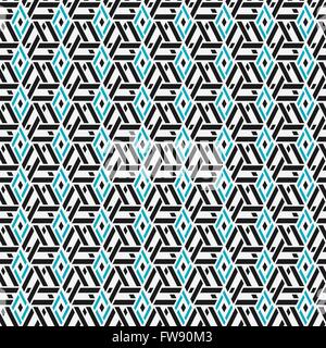 geometrische Musterdesign - Vektor-Illustration. EPS 8 Stock Vektor