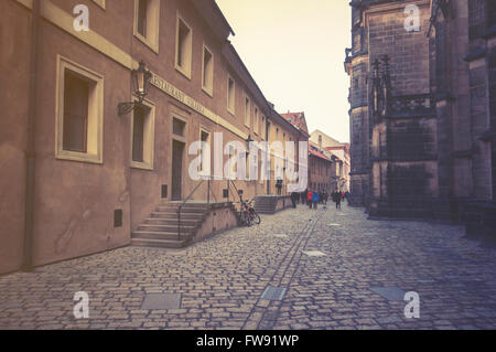 Prag, März 18: Prager Schloss. 18, 2016 in Prag - Tschechische Republik Stockfoto