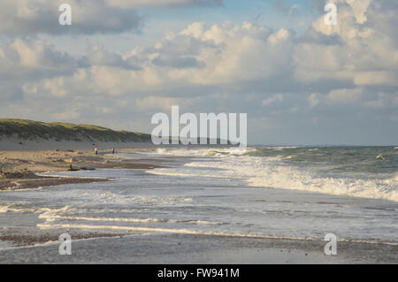 Bjerregård Strand Bjerregård. Hvide Sande. Westjütland. Dänemark Europa Stockfoto