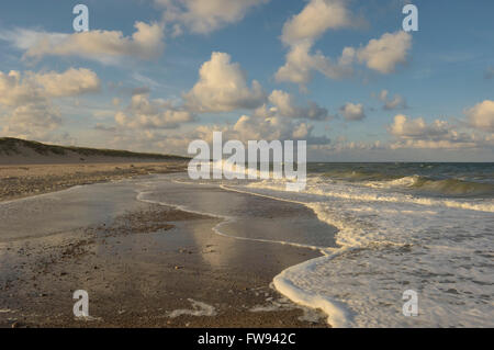 Bjerregård Strand Bjerregård. Hvide Sande. Westjütland. Dänemark Europa Stockfoto