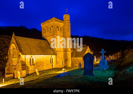 St. Winifred Kirche, Branscombe, Devon, England, Vereinigtes Königreich, Europa Stockfoto