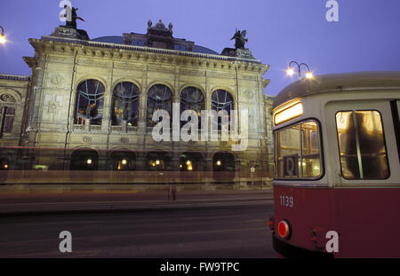 AUT, Österreich, Wien, Wiener Staatsoper.  AUT, Oesterreich, Wien, sterben Wiener Staatsoper. Stockfoto