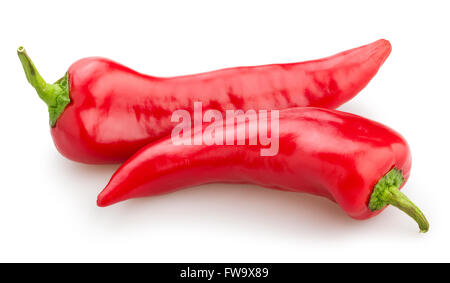 Paprika, isoliert Stockfoto