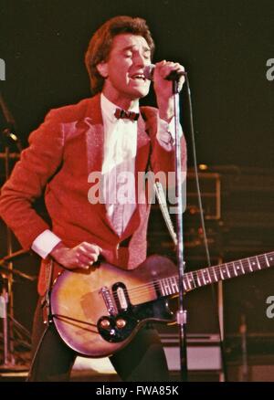 Die Knicke, Ray Davies Palladium NY 31.12.80 Foto Mchael Brito Stockfoto