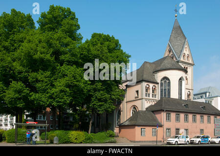 Köln, Altstadt-Süd, Romanische Kirche Sankt Maria in Lyskirchen Stockfoto