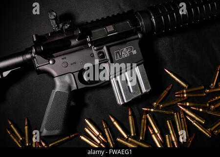 Smith & Wesson M&P15 Stockfoto
