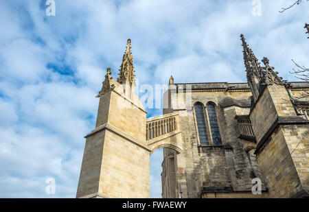 Kathedrale von St. Andre. Saint Andre ist eine gotische Kathedrale von Bordeaux, Hauptstadt von Aquitanien. Frankreich. Stockfoto