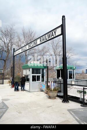 Falls Incline Railway Station in Niagara Falls, Kanada Stockfoto