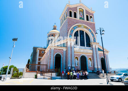 Wallfahrtskirche der Madonna del Tindari, in der Diözese von Patti, (Provinz Messina) Stockfoto