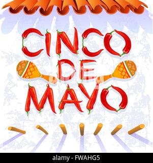 Cinco De Mayo Stock Vektor