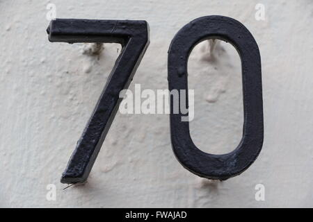 Haus Nr. 70 in der Stadt von Saint Cloud, Frankreich Stockfoto