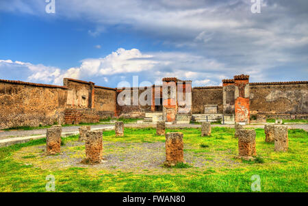 Macellum, einem alten Markt in Pompeji Stockfoto