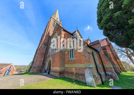 Lyndhurst, APR 2: Reisen in der Kirche St. Michael und alle Engel in Lyndhurst auf 2. April 2016 Stockfoto