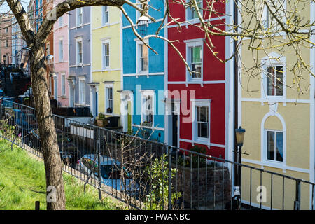 Rund um die Clifton Holz Vorort von Bristol England UK Stockfoto