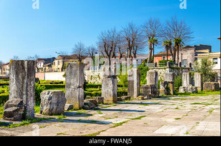 Das Amphitheater von Capua, das zweitgrößte amphitheater Stockfoto