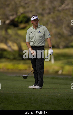 Orlando, FL, USA. 16. März 2007. Colin Montgomerie in Aktion beim Arnold Palmer Invitational in Bay Hill Club und Lodge am 16. März 2007 in Orlando, Florida.ZUMA Presse/Scott A. Miller © Scott A. Miller/ZUMA Draht/Alamy Live News Stockfoto