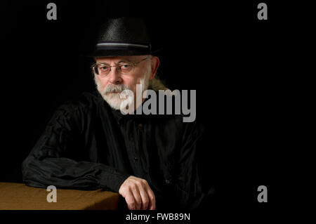 Porträt des preisgekrönten Dichter Peter Daniels. Peter hat auch ausgewählte Gedichte von Vladislav Khodasevich aus dem russischen übersetzt. Stockfoto