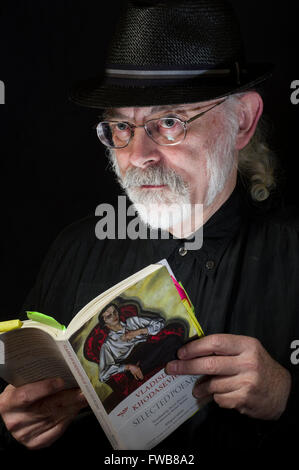 Porträt des preisgekrönten Dichter Peter Daniels. Peter hat auch ausgewählte Gedichte von Vladislav Khodasevich aus dem russischen übersetzt. Stockfoto