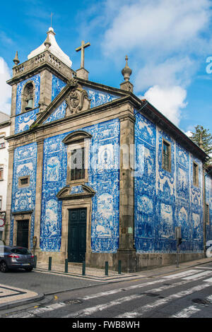 Capela Das Almas Kirche, Porto, Portugal Stockfoto