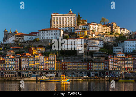 Skyline von Ribeira Bezirk, Porto, Portugal Stockfoto