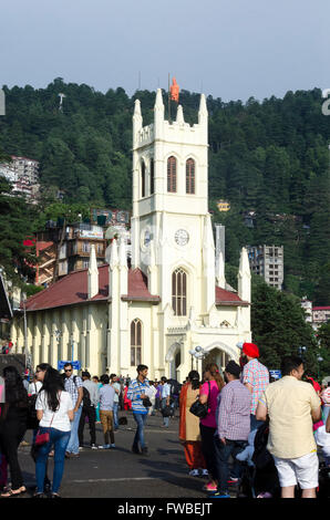 Christuskirche, Shimla, Shimla, Himachal Pradesh, Indien, Stockfoto