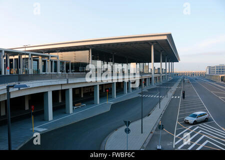 Impressionen - Flughafen BER, Berlin. Stockfoto