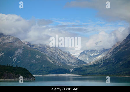 Malerische Landschaft der Glacier Bay Nationalpark, Alaska Stockfoto