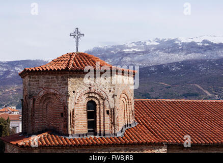 Hagia Sophia in Ohrid, Mazedonien Stockfoto