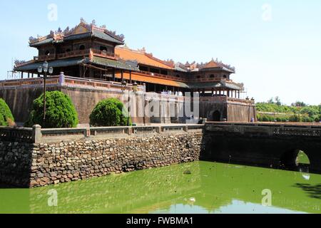 Hue Zitadelle, Vietnam, Asien Stockfoto