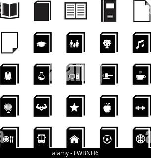 Buchsymbol Stock Vektor