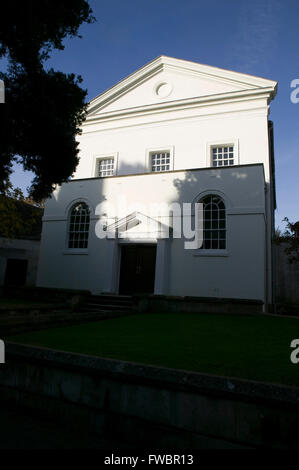 Holywell Musikraum in der Universitätsstadt Oxford Uk. Holywell Music Room ist der ältesten Konzertsaal in Europa, erbaut im Jahre 1742; Georg Friedrich Händel ist unter den vielen berühmten Komponisten und Musiker hier erschienen sind. Konzerte finden hier noch regelmäßig, vor allem während der Semester Universität statt. Stockfoto