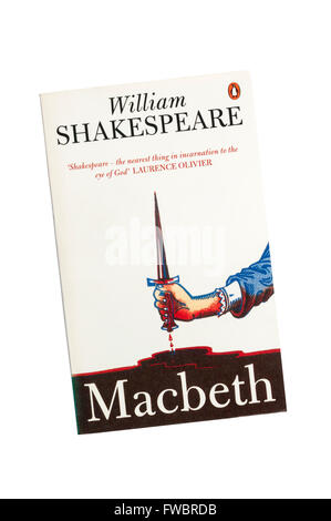 Die Penguin-Ausgabe des Macbeth von William Shakespeare. Stockfoto