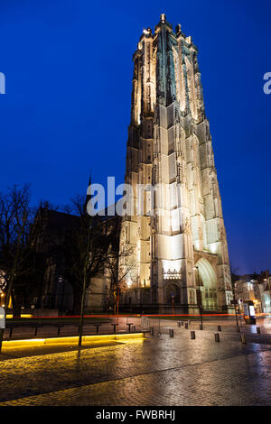 Saint Rumbold Kathedrale in Mechelen Stockfoto