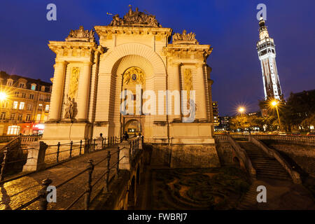 Porta de Paris in Lille Stockfoto